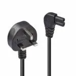 Lindy UK 3 Pin to IEC C7 Cable