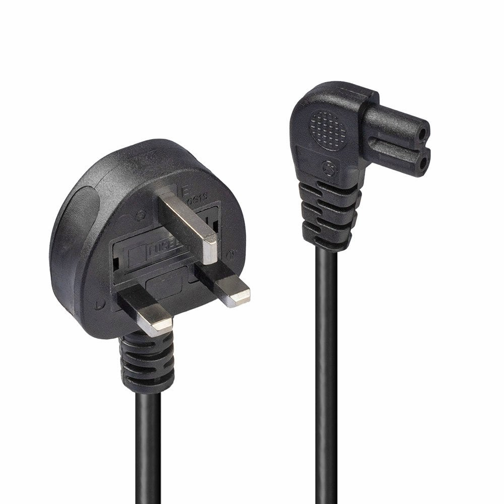 Lindy UK 3 Pin to IEC C7 Cable