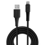 Lindy USB to Lightning Cable, Black