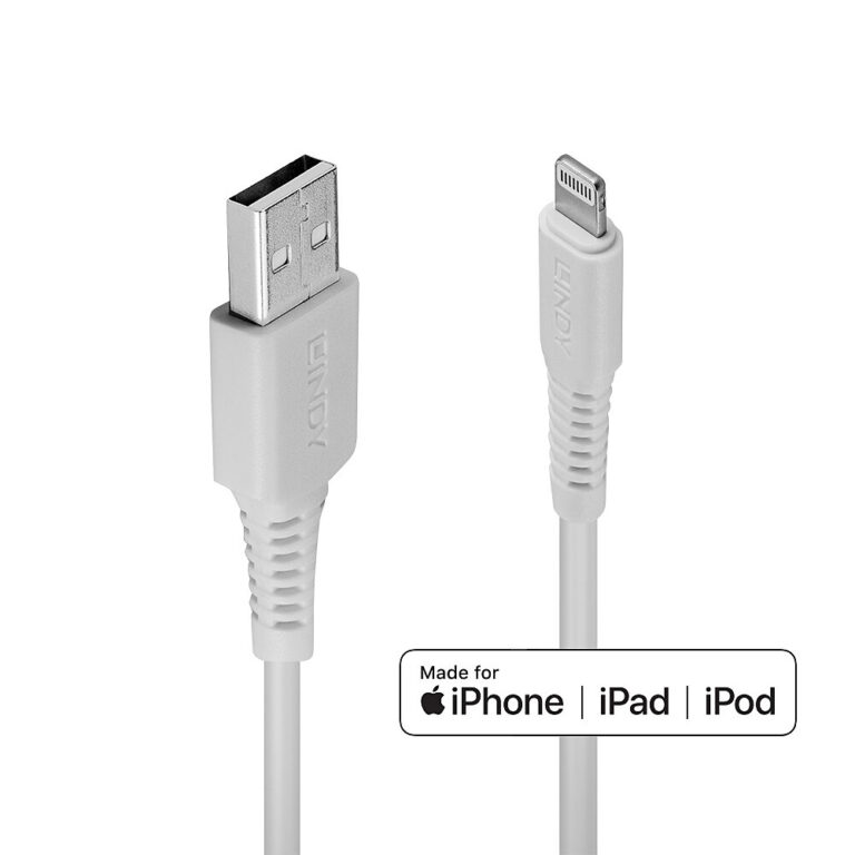 Lindy USB to Lightning Cable, White