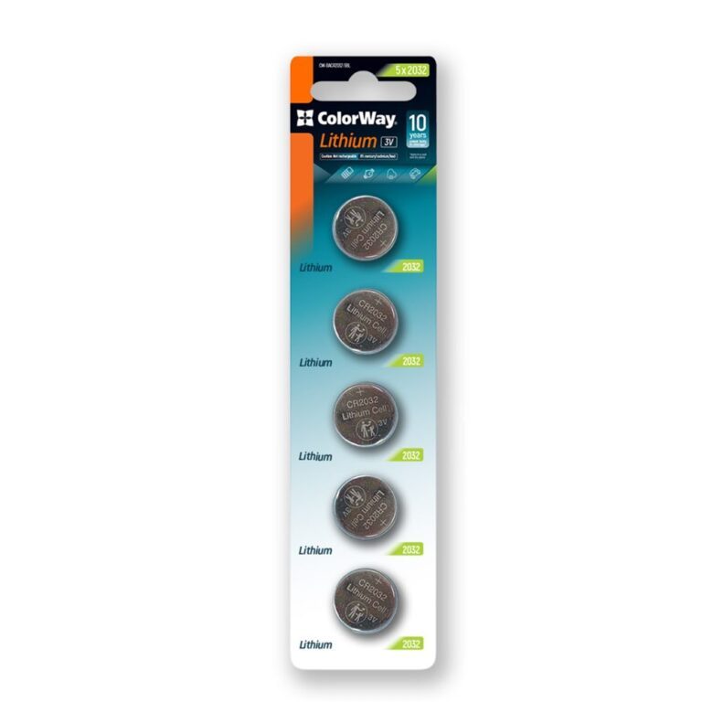 Lithium Coin Cell CR2032 Batteries Pack