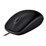 Logitech B110 Silent Wired USB Mouse - Black