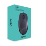Logitech M90 Wired USB Mouse, Black