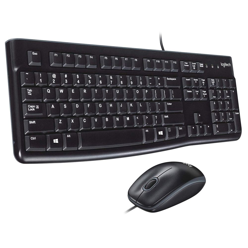 Logitech MK120 Wired Keyboard & Mouse Combo