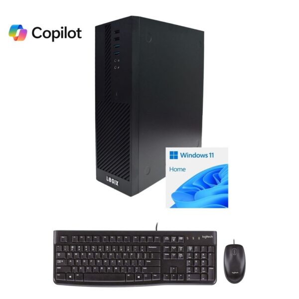 LOGIX Intel i7 SFF PC with 16GB RAM, 1TB SSD, Windows 11