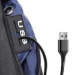 Marvo BA-03 Casual Backpack Grey Fabric