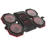 Marvo FN-41 Laptop Cooling Pad, 6 Red LED Fans, up to 17.3"