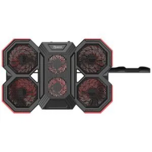 Marvo FN-41 Laptop Cooling Pad, 6 Red LED Fans, up to 17.3"
