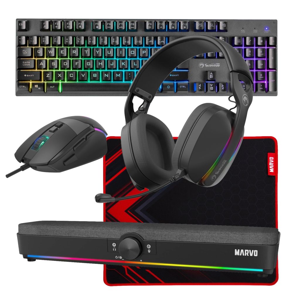 MARVO Scorpion Gaming & Streaming Bundle
