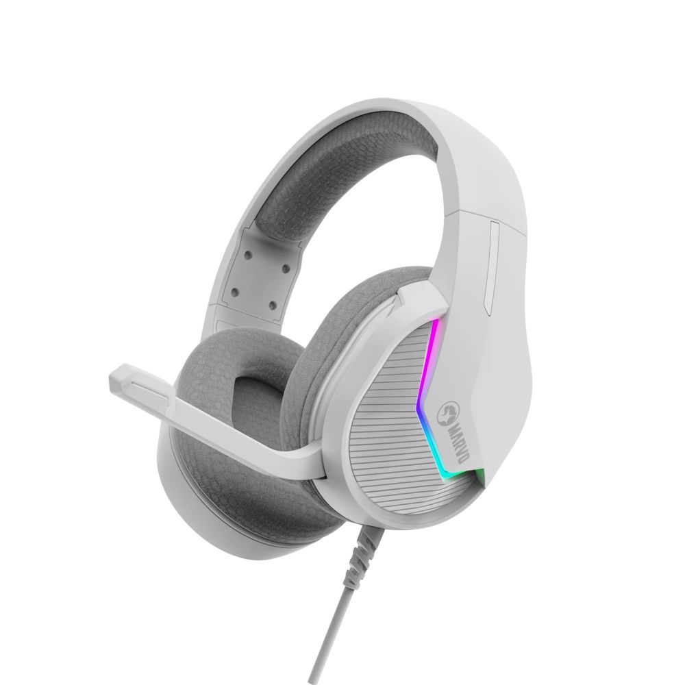 MARVO Scorpion H8618 RGB Gaming Headset (White)