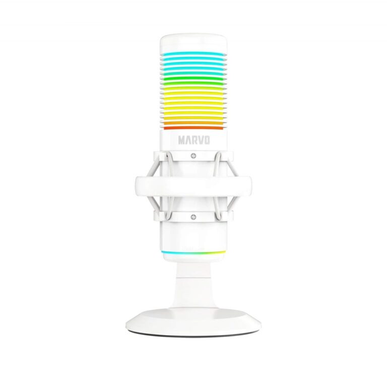 MARVO Scorpion MIC-07 Gaming Microphone (White)