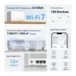 Mercusys BE3600 Mesh Wi-Fi 7 System