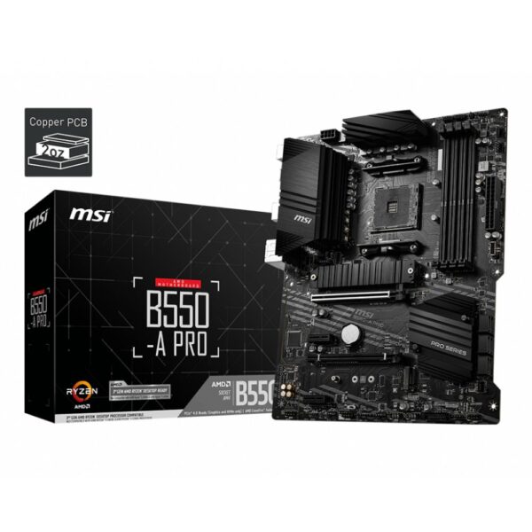 MSI B550-A PRO AMD B550 ATX Motherboard