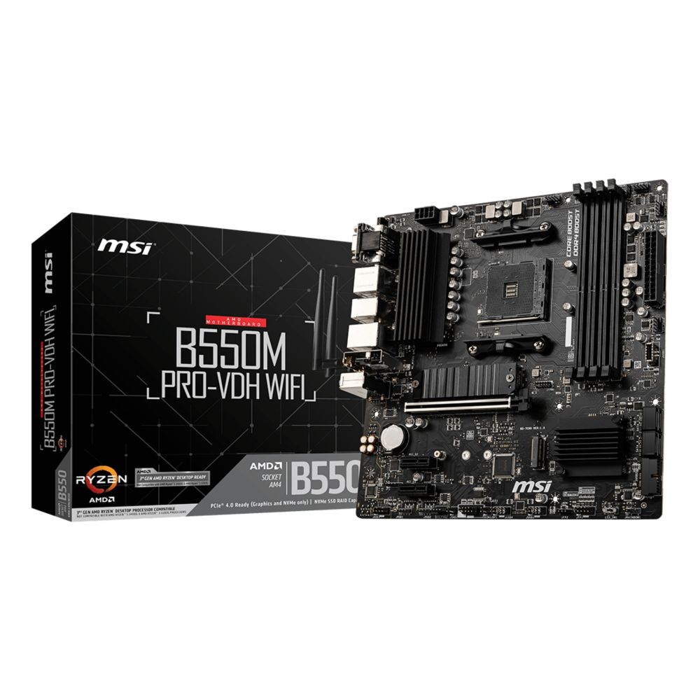 MSI B550M PRO-VDH WIFI Motherboard