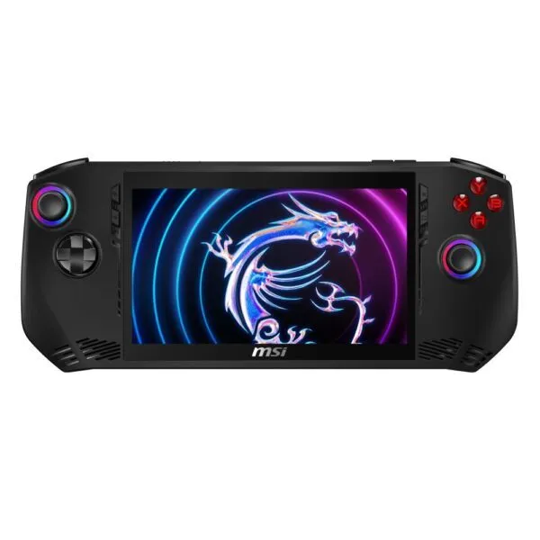 MSI Claw A1M-016UK Portable Game Console 17.8 cm (7") 1TB Touchscreen Black