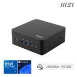 MSI Cubi NUC AI+ 2MG Intel Core Ultra 7 258V Desktop PC