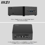 MSI Cubi NUC AI+ 2MG Intel Core Ultra 7 258V Desktop PC