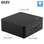MSI Cubi NUC AI+ 2MG Intel Core Ultra 7 258V Desktop PC