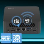 MSI Cubi Z AI Desktop PC with Ryzen 7 8845HS, 16GB RAM, 1TB Storage, Windows 11 PRO