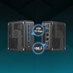 MSI Cubi Z AMD Ryzen 5 8645HS Mini PC (16GB RAM, 512GB Storage, Windows 11 PRO)