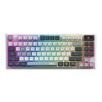 MSI FORGE GK600 TKL Wireless Keyboard, White, RGB, Mechanical Switches