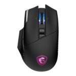 MSI Gaming Mouse + Dock, Black, RGB, Optical