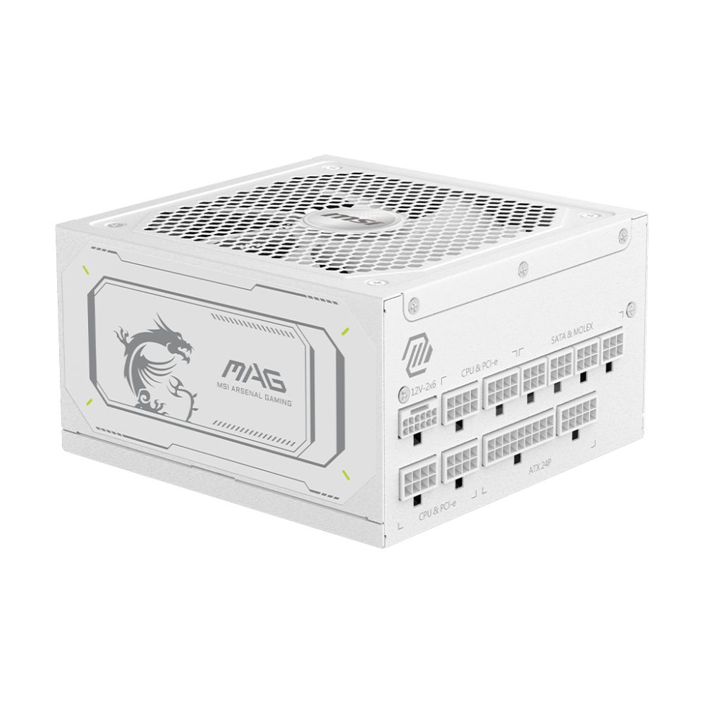 MSI MAG A1000GL 1000W White PSU