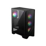 MSI MAG Forge 120A Midi Tower Black, Transparent