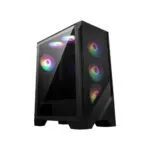 MSI MAG Forge 120A Midi Tower Black, Transparent