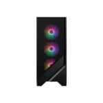 MSI MAG Forge 120A Midi Tower Black, Transparent