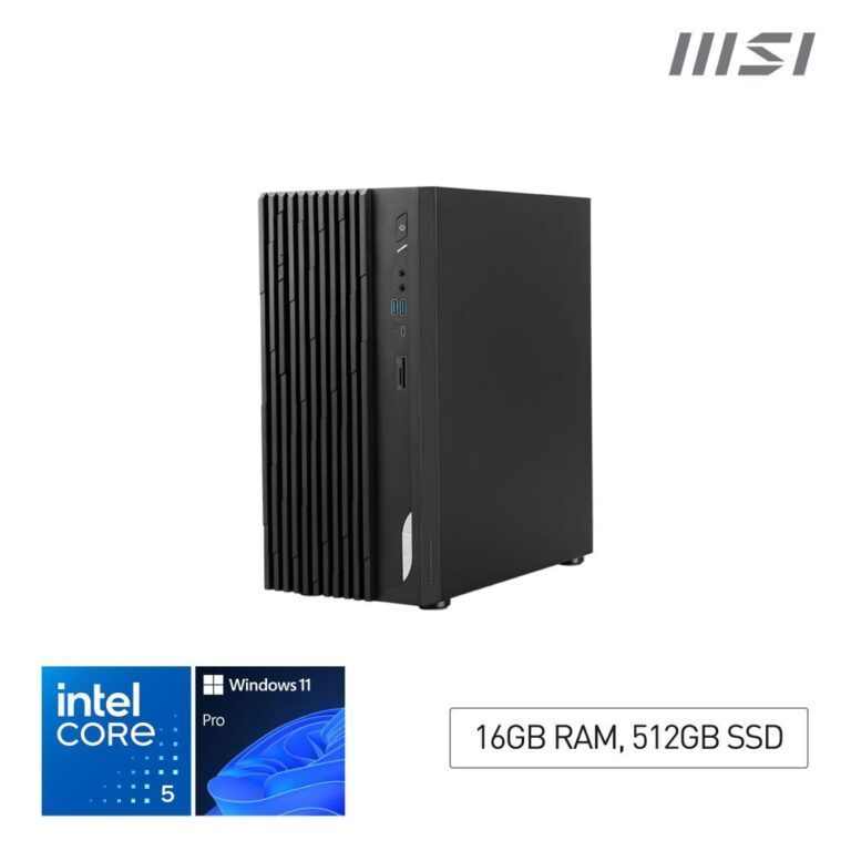 MSI Pro DP180 14A Mini Desktop PC, 16GB RAM, 512GB Storage, Windows 11