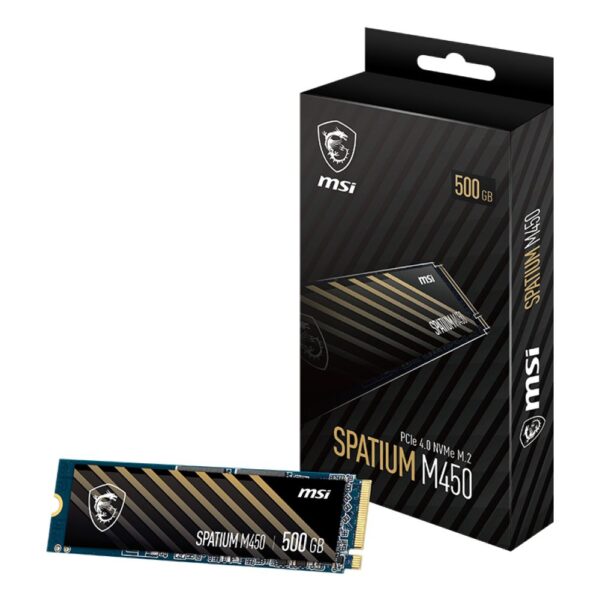 MSI Spatium M450 500GB NVMe SSD