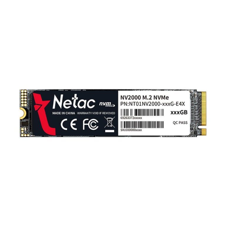 Netac NV2000 256GB NVMe SSD