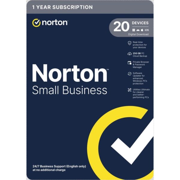Norton Small Business Antivirus 20 Devices 1-Year Plan