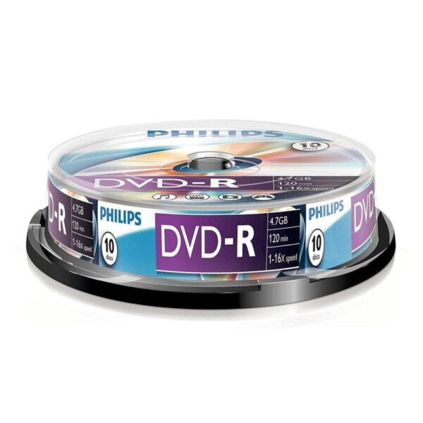 Philips DVD-R 16X 10-Pack Spindle