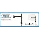piXL Single Arm Monitor Mount 27" Black
