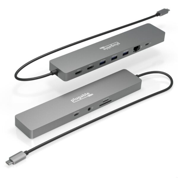 Plugable 11-in-1 USB-C Hub with 100W Pass-through