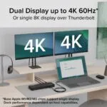 Plugable Thunderbolt 4 Dock with 100W Charging