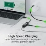 Plugable USB-C Ethernet Adapter 2.5Gb 100W PD