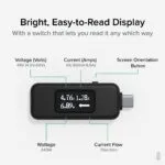 Plugable USB-C Power Meter Tester 240W
