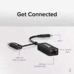 Plugable USB-C to 2.5GbE Adapter