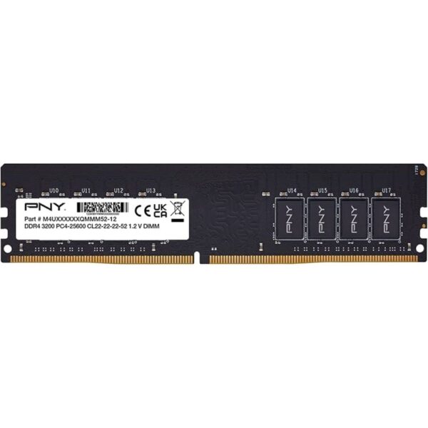 PNY 8GB DDR4-3200MHz CL22 Memory Module