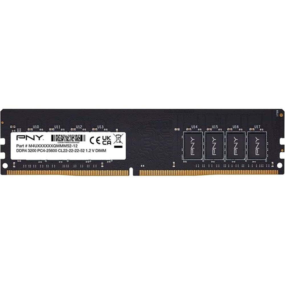 PNY 8GB DDR4-3200MHz CL22 Memory Module