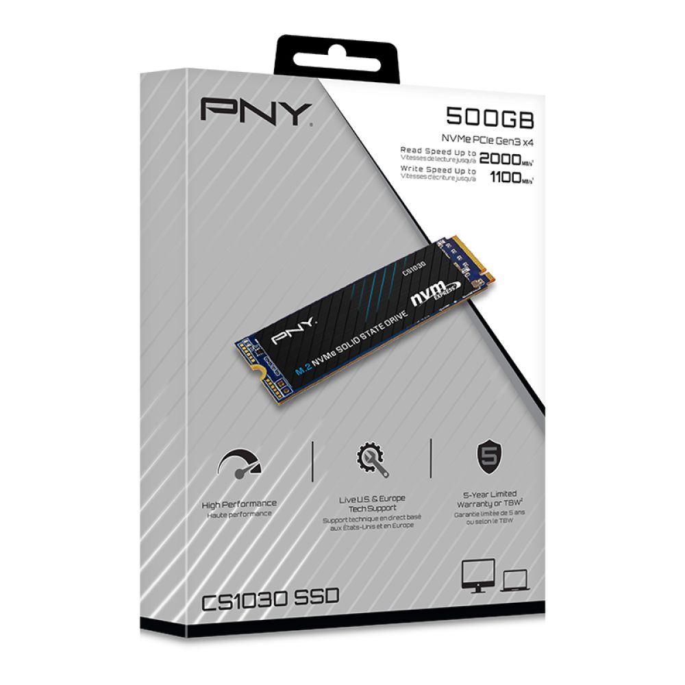 PNY CS1030 500GB NVMe SSD