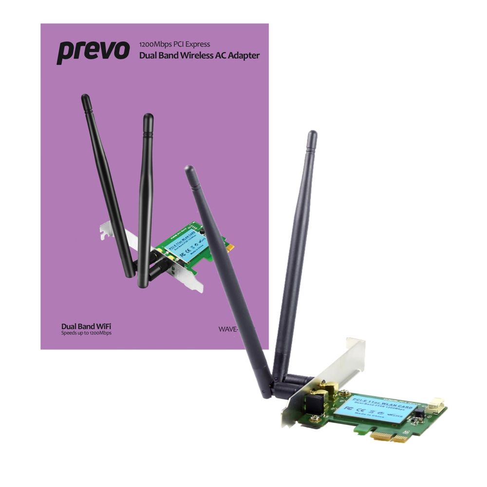 PREVO 1200mbps AC1200 Wireless Adapter