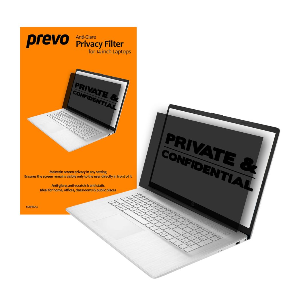 PREVO 14" Anti-Glare Privacy Screen Filter