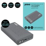 Prevo Business Travel Bundle with 100W Powerbank & 4-in-1 Hub