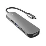 PREVO C605A USB-C Dock Silver