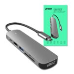 PREVO C605A USB-C Dock Silver