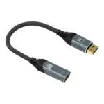PREVO DisplayPort to HDMI Adapter 0.2m Black
